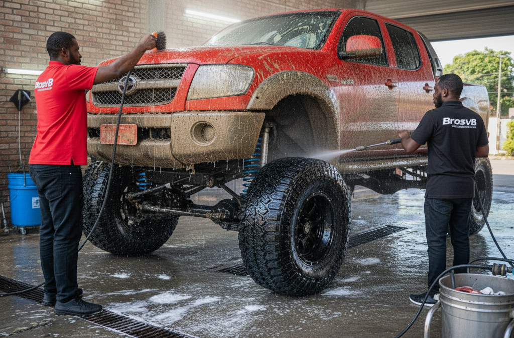 Lavagem Técnica de Pick-ups BrosV8